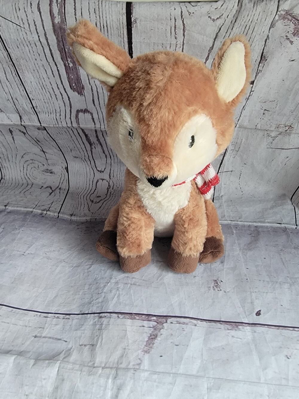 Kohl's Cares Reindeer Plush Deer Christmas 2018 Stuffed Animal 10" Toy Scarf
